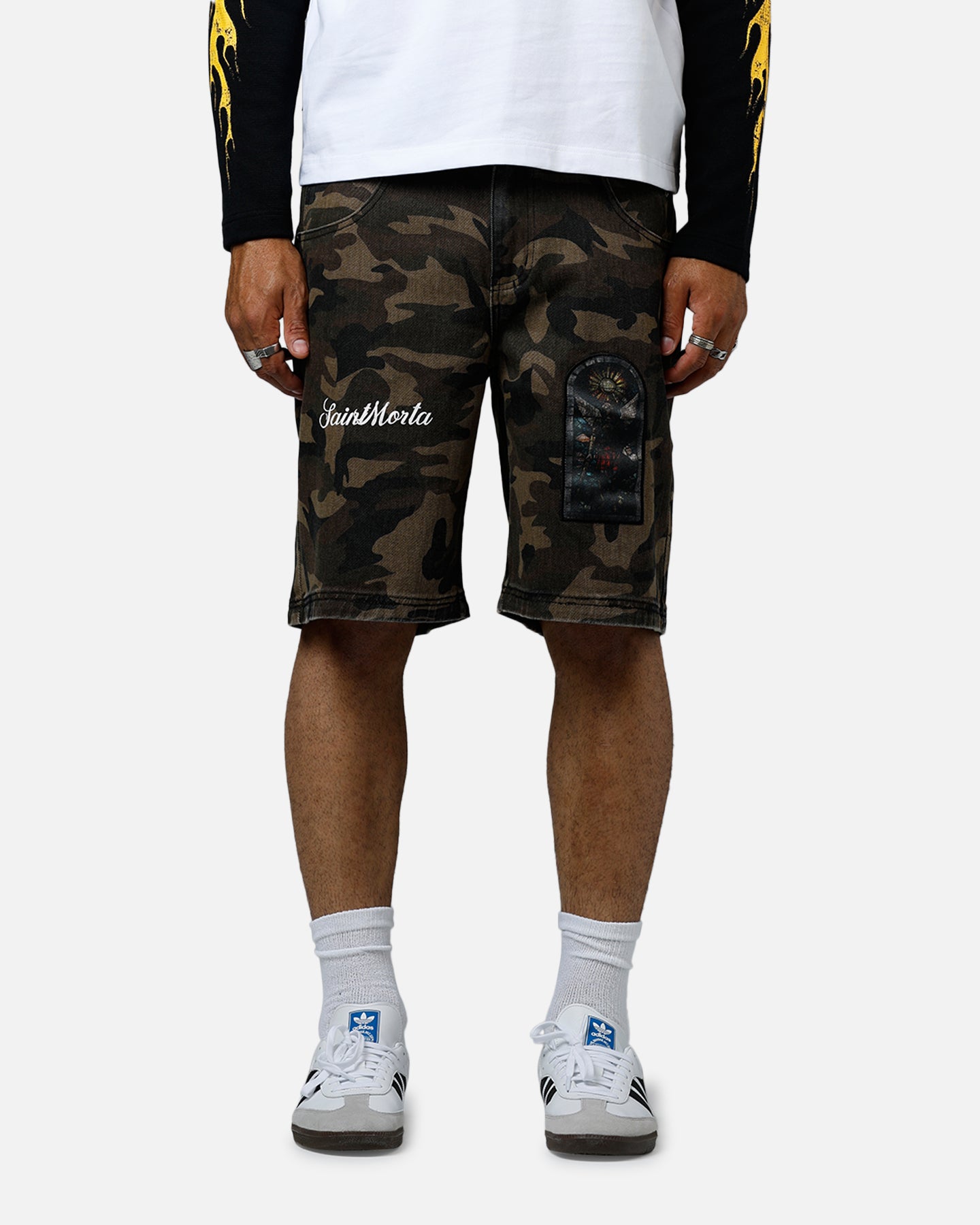 Saint Morta Kingdomcome Baggy Shorts Camo | Culture Kings US