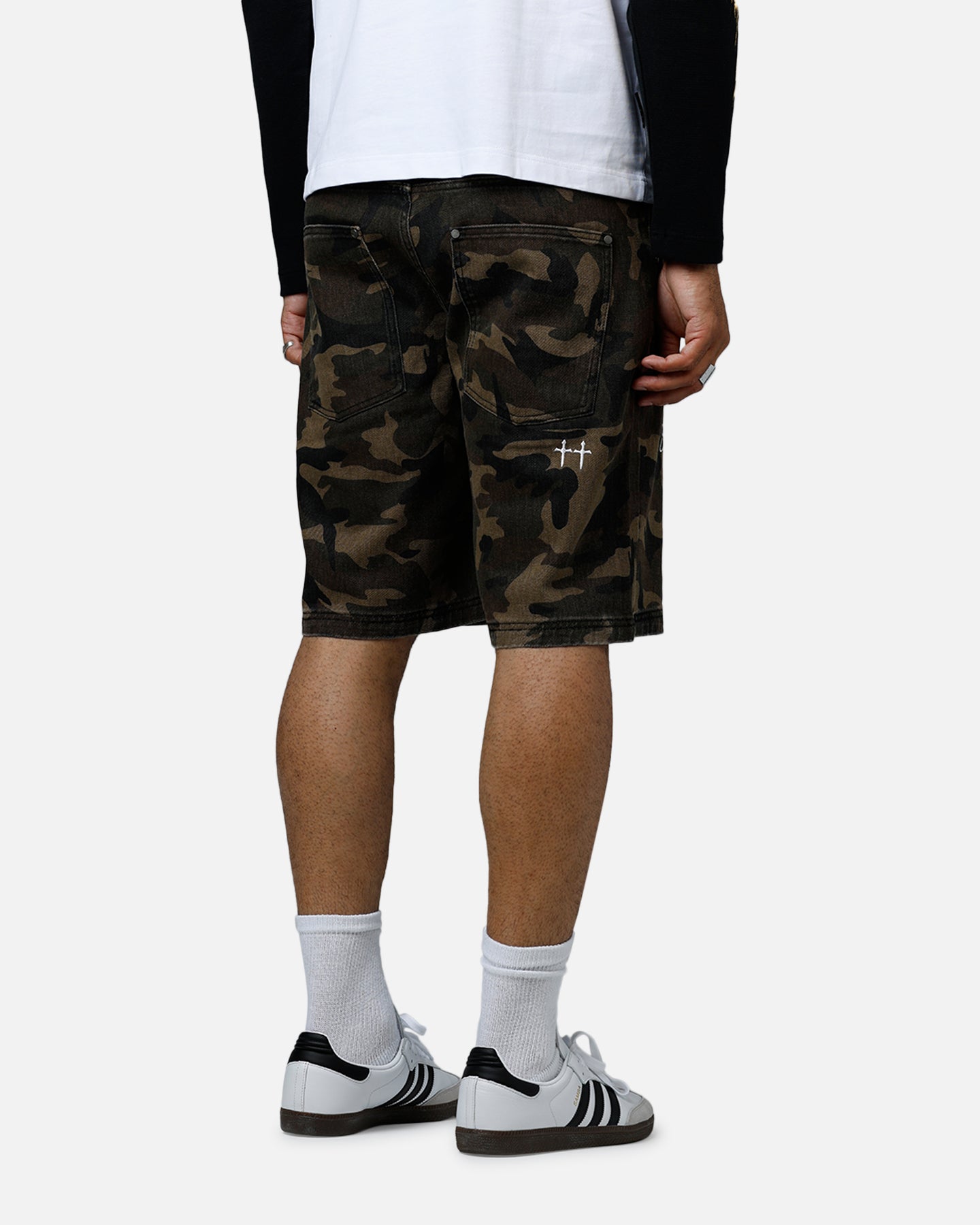Saint Morta Kingdomcome Baggy Shorts Camo | Culture Kings US