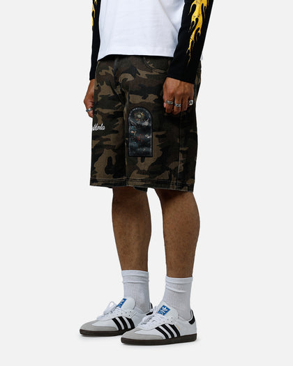 Saint Morta Kingdomcome Baggy Shorts Camo