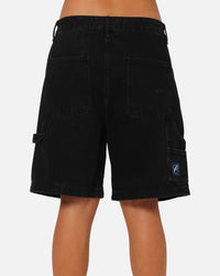 Carre C-Star Denim Shorts Black Wash