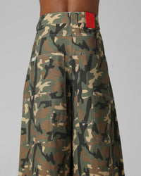 Loiter F-22 Raver Jeans Woodland Camo