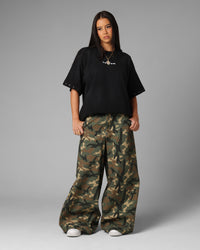Loiter F-22 Raver Jeans Woodland Camo