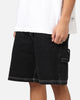 Saint Morta Amplus Fray Carpenter Jort Shorts Contrast Black