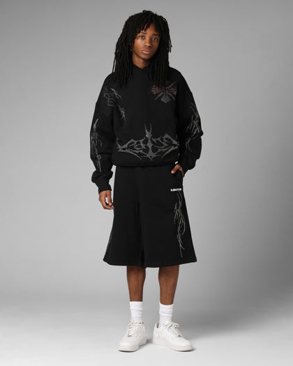 Loiter Opaque Sweat Shorts Black