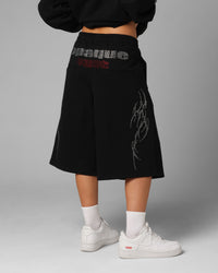 Loiter Opaque Sweat Shorts Black