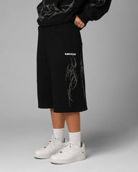 Loiter Opaque Sweat Shorts Black