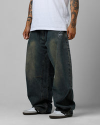 Loiter F-16 Balloon Jeans Dirty Blue