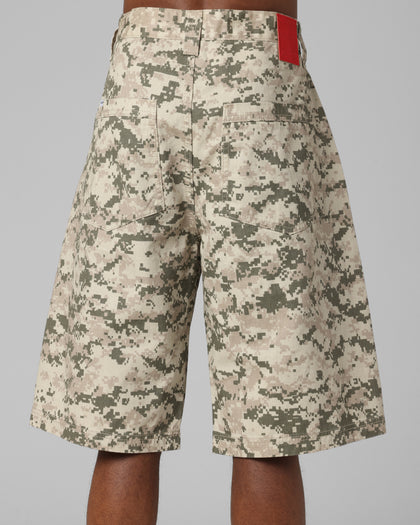 Loiter F-16 Denim Jorts Digi Camo