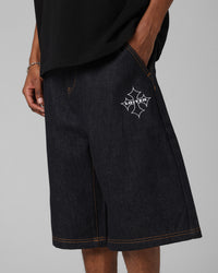 Loiter F-16 Denim Jorts Indigo