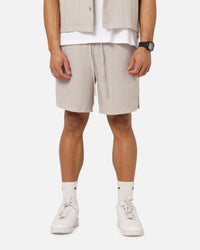 XXIII Textured Shorts Stone