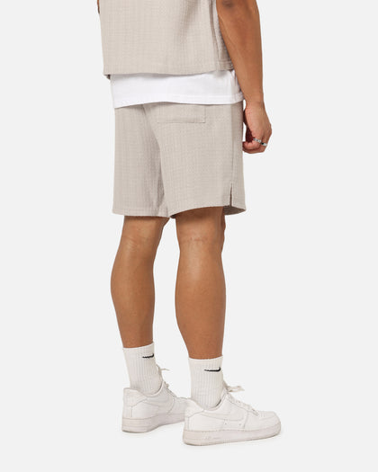 XXIII Textured Shorts Stone