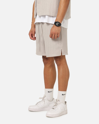 XXIII Textured Shorts Stone