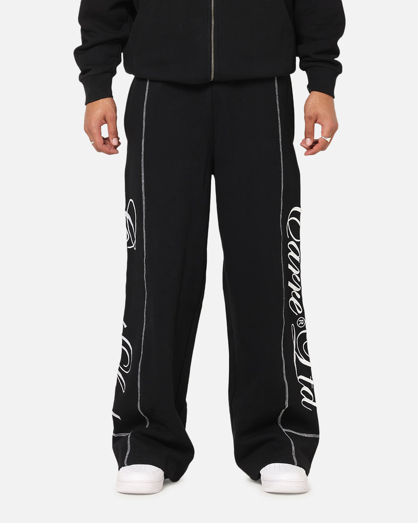 25年　新作　新品　BRIEFING MENS LOGO LINE PANTS Carre Script Trackpants Black | Culture Kings US