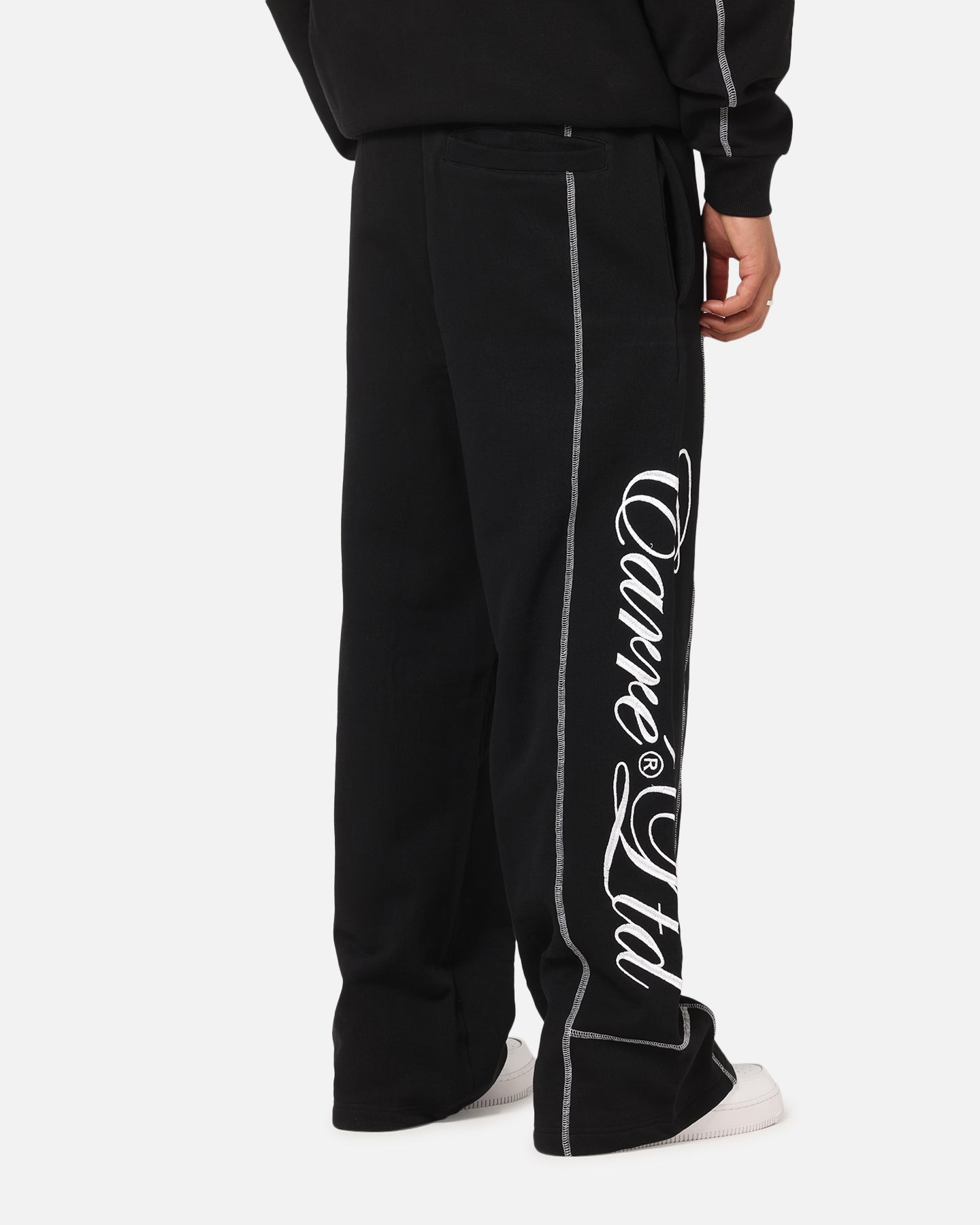 Carre Script Trackpants Black | Culture Kings US