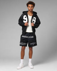 Loiter Hardcore Walk Shorts Black