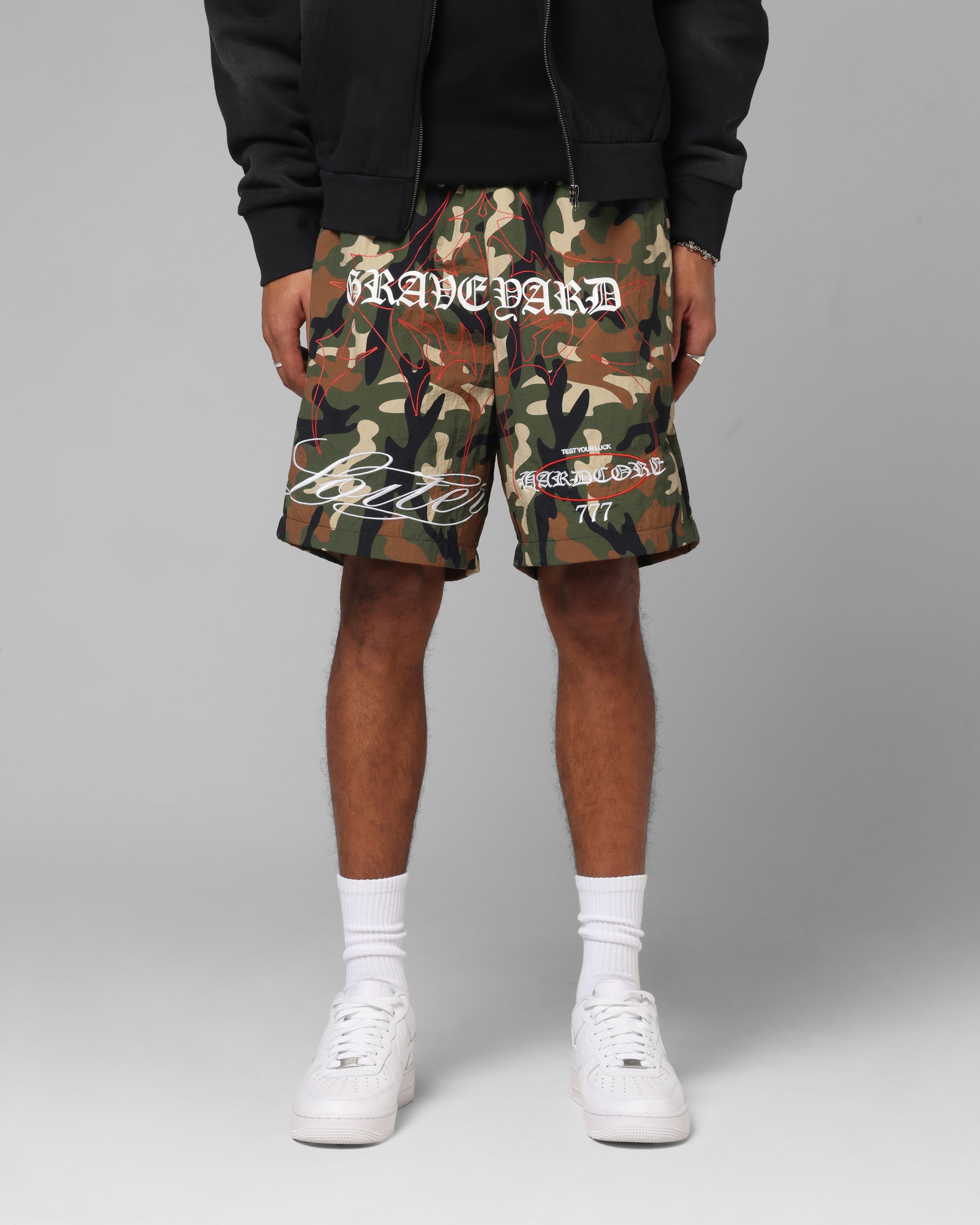 Loiter Hardcore Walk Shorts Camo | Culture Kings US