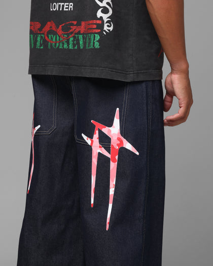 Loiter Star Born Jeans Indigo/Pink