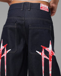 Loiter Star Born Jeans Indigo/Pink