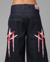 Loiter Star Born Jeans Indigo/Pink