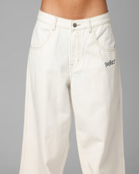 Loiter Star Born Jeans Off White