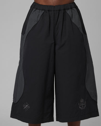 Loiter Club Classic Track Shorts Black