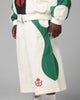 Loiter Club Classic Track Shorts White/Green