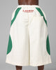 Loiter Club Classic Track Shorts White/Green
