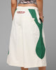 Loiter Club Classic Track Shorts White/Green