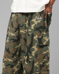 Loiter F-16 Balloon Cargo Pants Woodland Camo