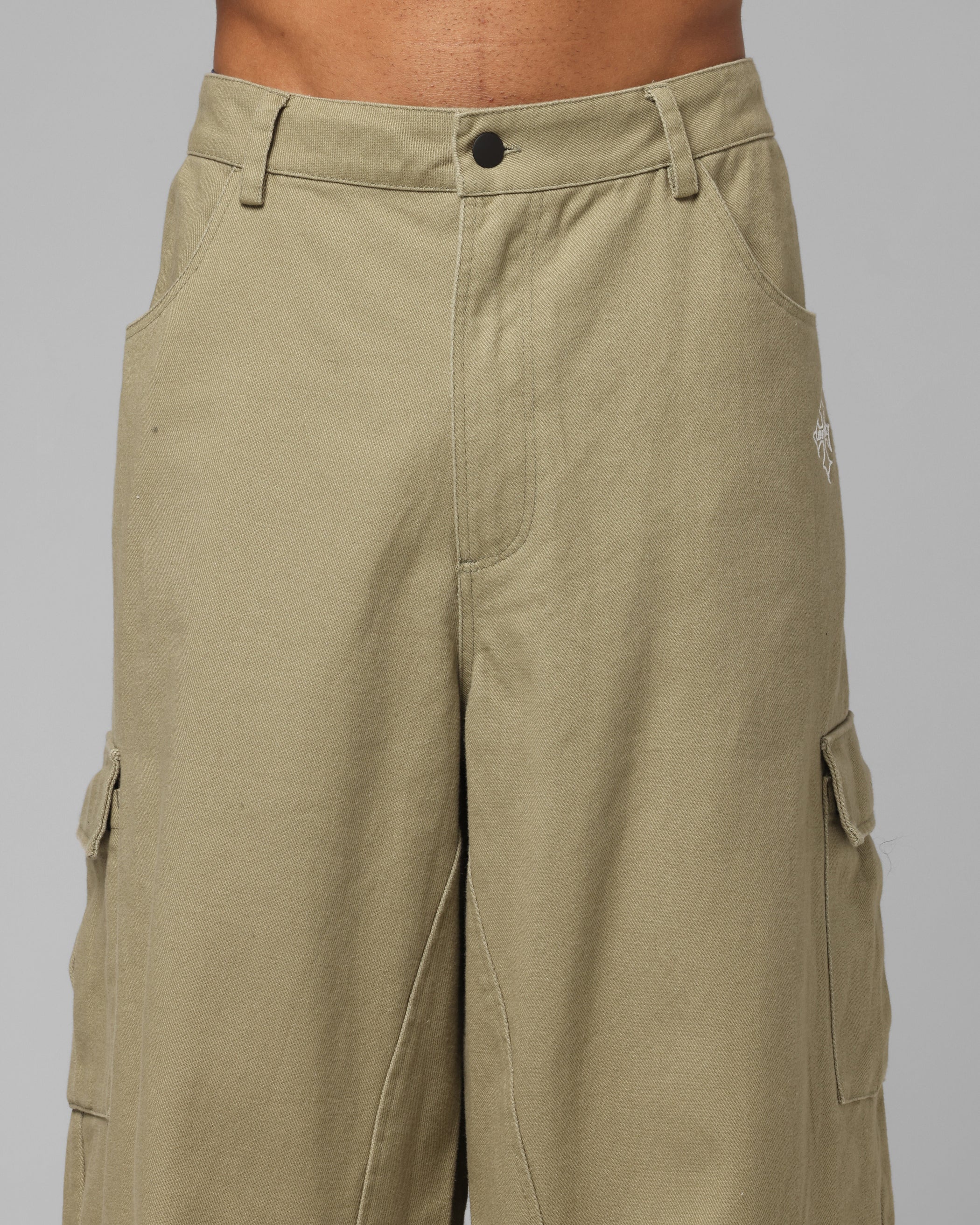 Loiter F-16 Balloon Cargo Pants Khaki | Culture Kings US