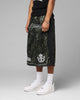 Loiter Fight Club 3 Quarter Shorts Woodland Camo