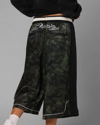 Loiter Fight Club 3 Quarter Shorts Woodland Camo