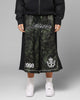 Loiter Fight Club 3 Quarter Shorts Woodland Camo