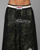 Loiter Fight Club 3 Quarter Shorts Woodland Camo