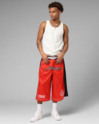 Loiter Fight Club 3 Quarter Shorts Red