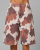 Loiter Hide Jorts Cowhide