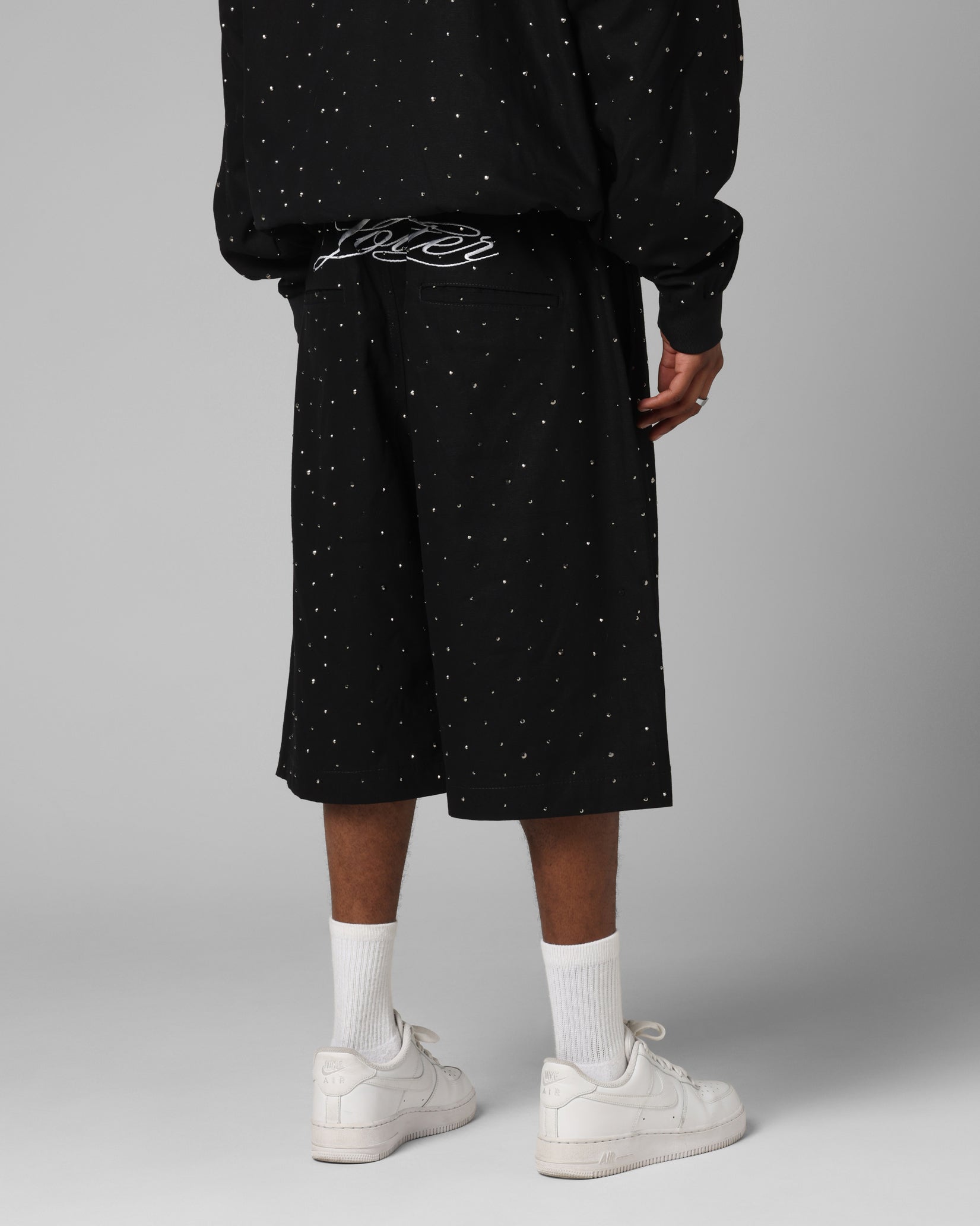 Loiter Hail Storm Shorts Black | Culture Kings US