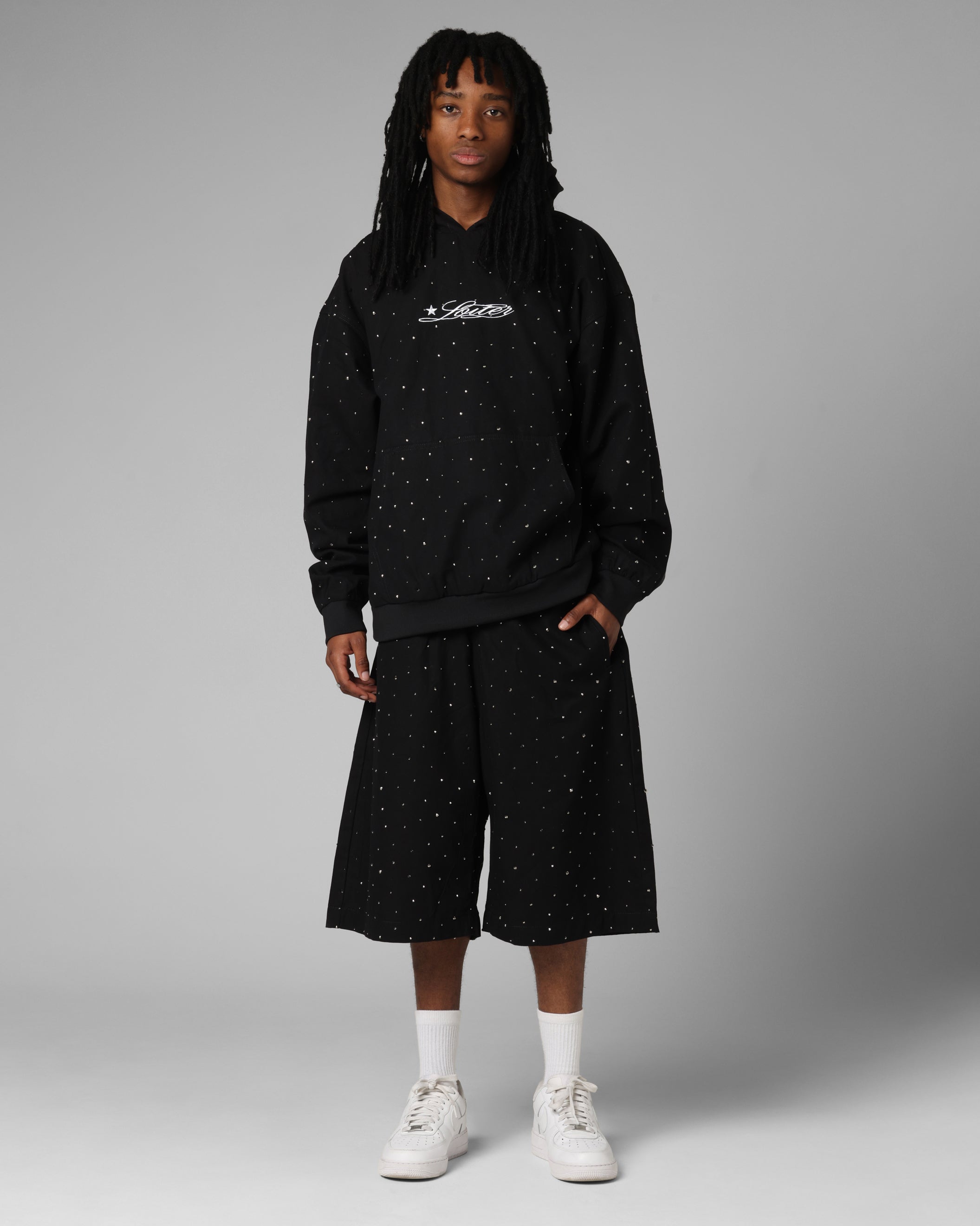 Loiter Hail Storm Shorts Black | Culture Kings US
