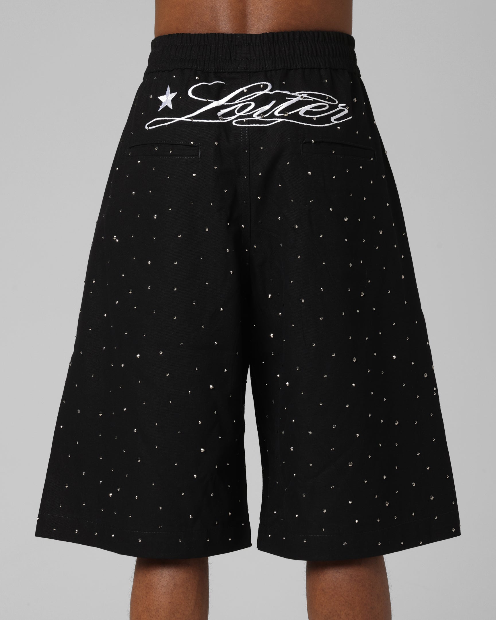 Loiter Hail Storm Shorts Black | Culture Kings US