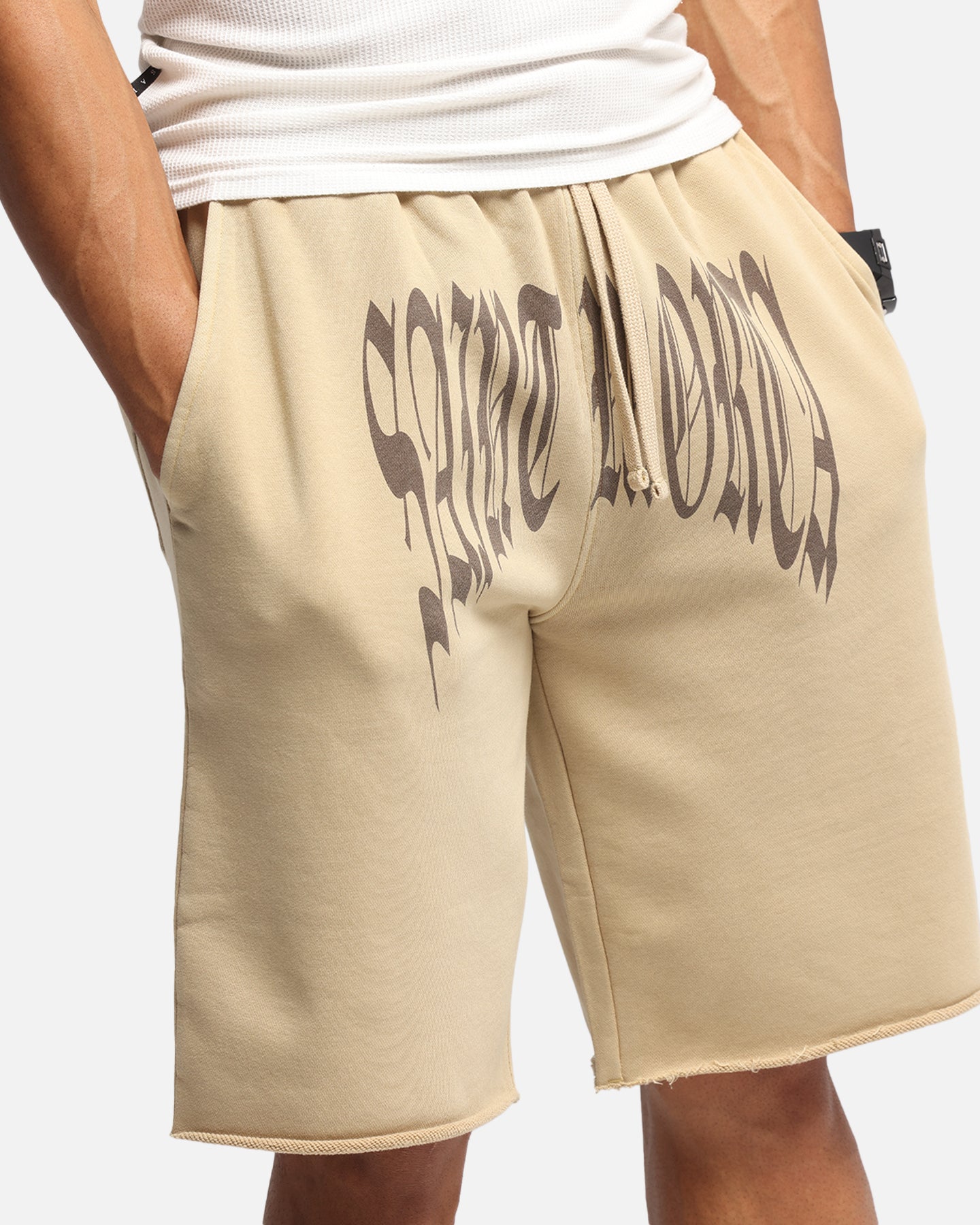 Saint Morta Vill Park Sweat Shorts Pigment Stone | Culture Kings US
