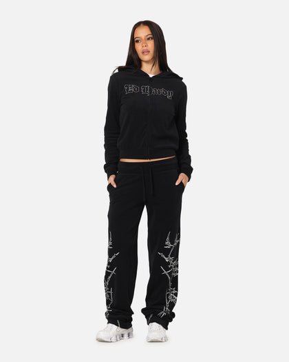Ed Hardy Women's Raver Trackpants Black