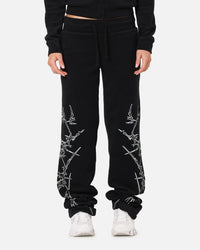 Ed Hardy Women's Raver Trackpants Black