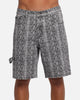 XXIII Snake Skin Jorts Black Snake Print
