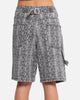 XXIII Snake Skin Jorts Black Snake Print