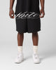 Loiter Script Walk Shorts Black