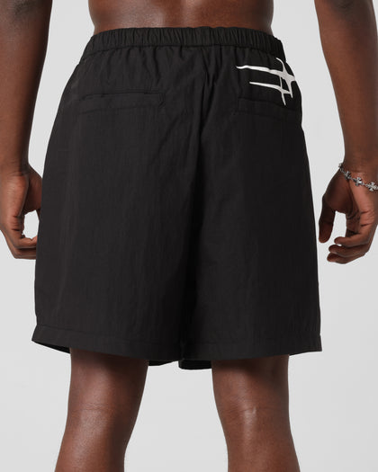 Loiter Script Walk Shorts Black