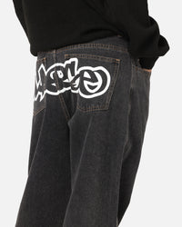 X-Large Mark Bull Denim 91 Pants Washed Black