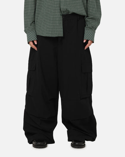 Carre Baggy Cargo Pants Black