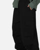 Carre Baggy Cargo Pants Black