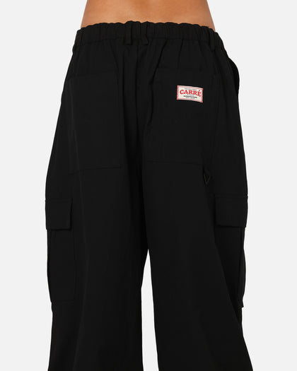 Carre Baggy Cargo Pants Black